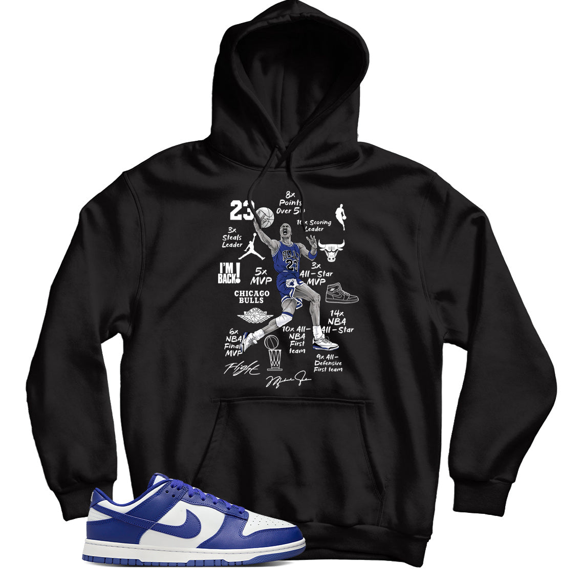 Dunk Low Concord hoodie