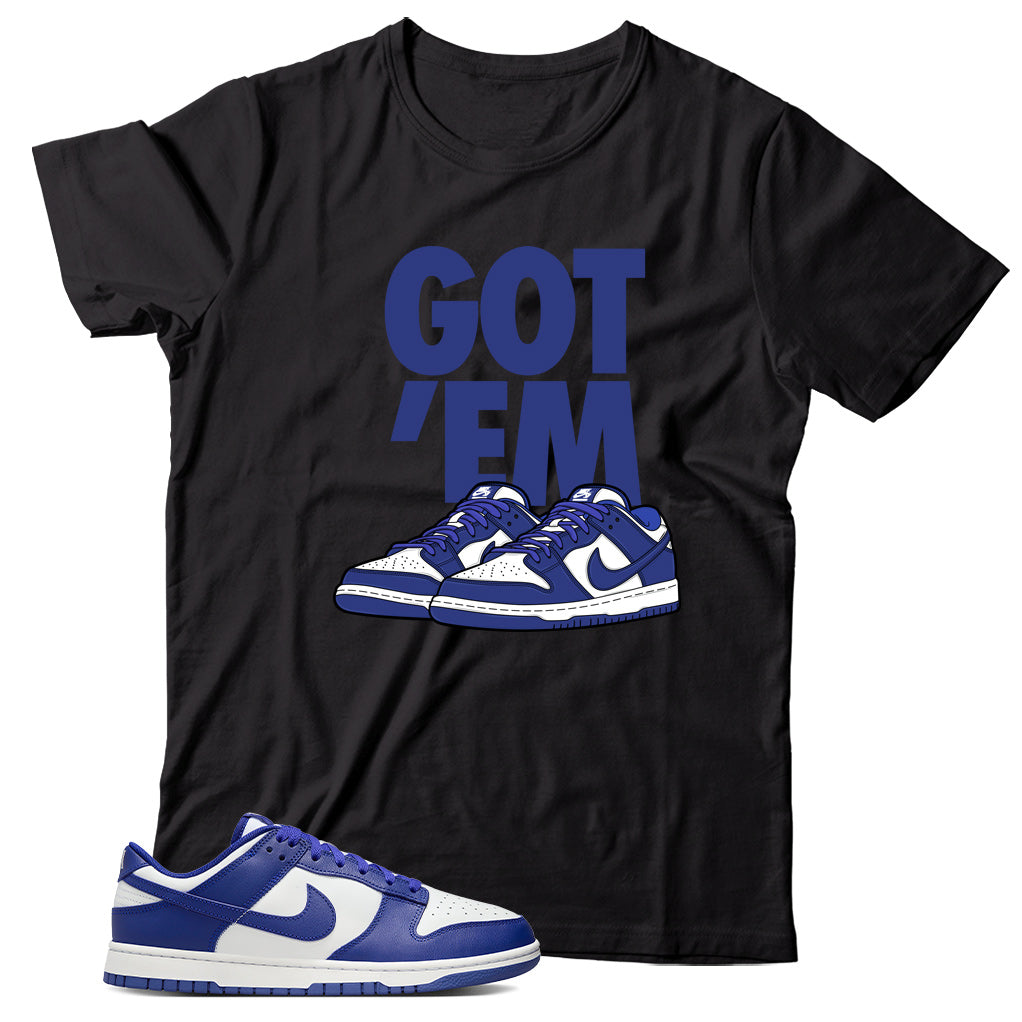 Dunk Low Concord shirt