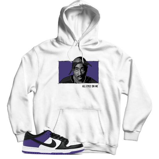 Dunk Low Court Purple hoodie