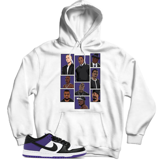 Dunk Low Court Purple hoodie