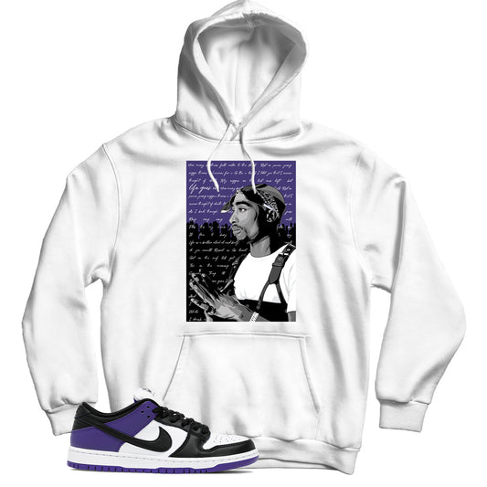 Dunk Low Court Purple hoodie