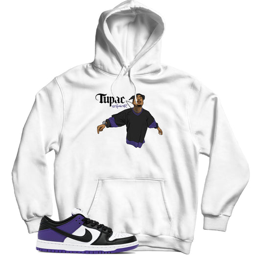 Dunk Low Court Purple hoodie