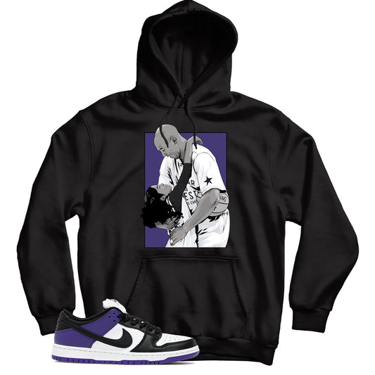 Dunk Low Court Purple hoodie