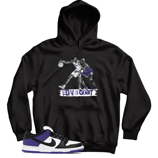 Dunk Low Court Purple hoodie