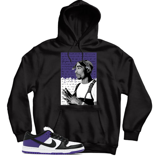 Dunk Low Court Purple hoodie