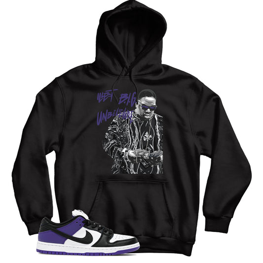 Dunk Low Court Purple hoodie