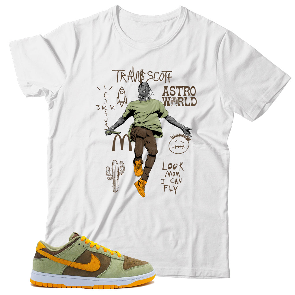 shirt Match Nike Dunk Low Dusty Olive