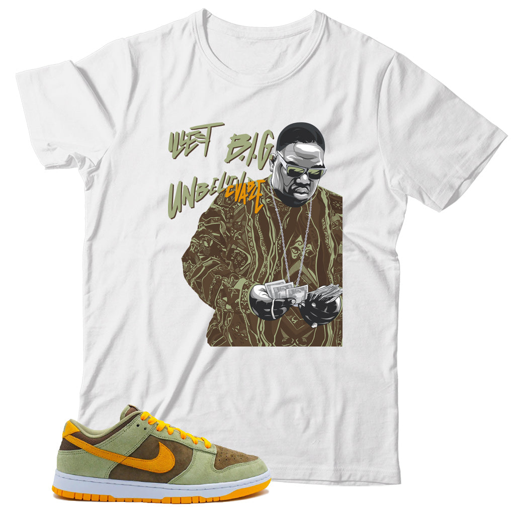 Dunk Low Dusty Olive shirt