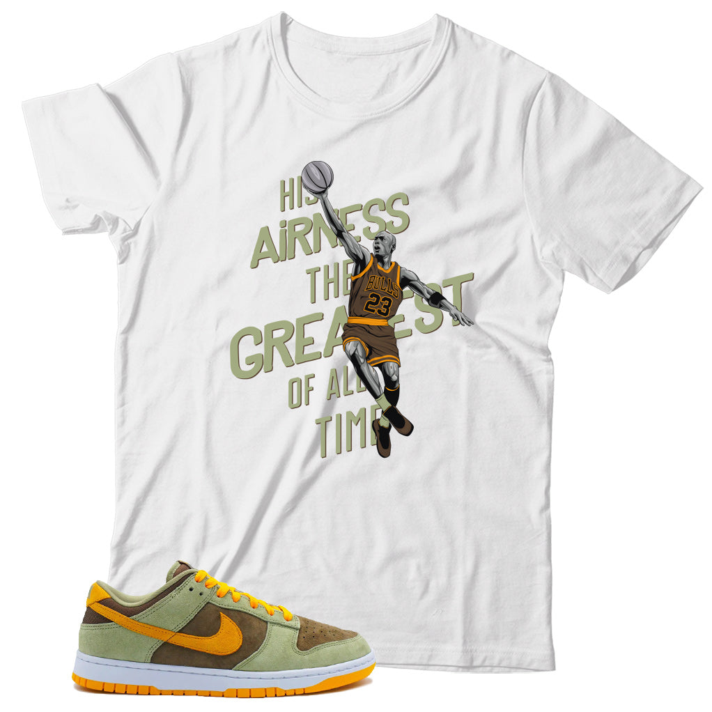 Dunk Low Dusty Olive shirt