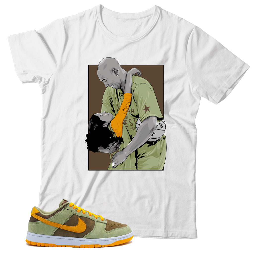 Dunk Low Dusty Olive shirt