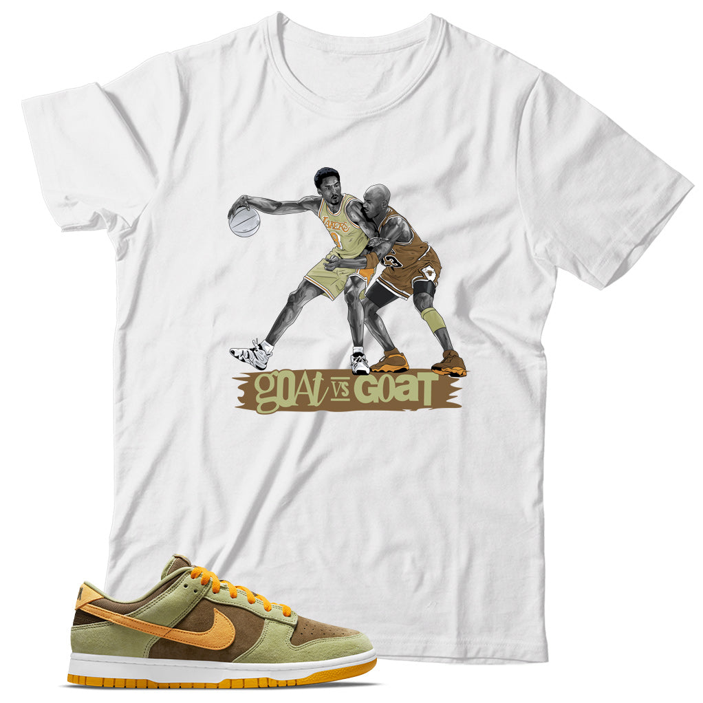 Dusty Olive dunks shirt