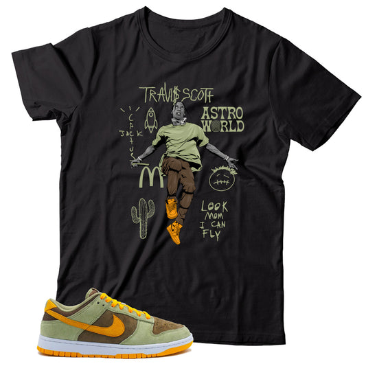 shirt Match Nike Dunk Low Dusty Olive