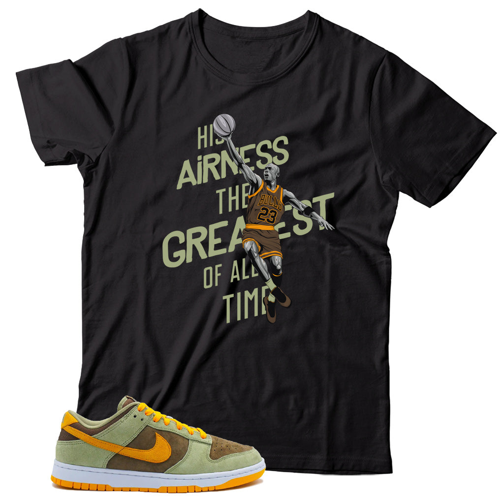 Dunk Low Dusty Olive shirt