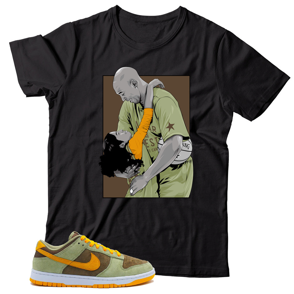 Dunk Low Dusty Olive shirt