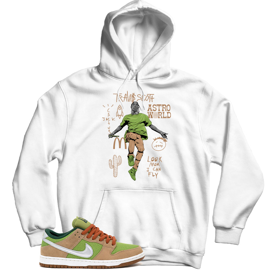 Dunk Low Escargo hoodie