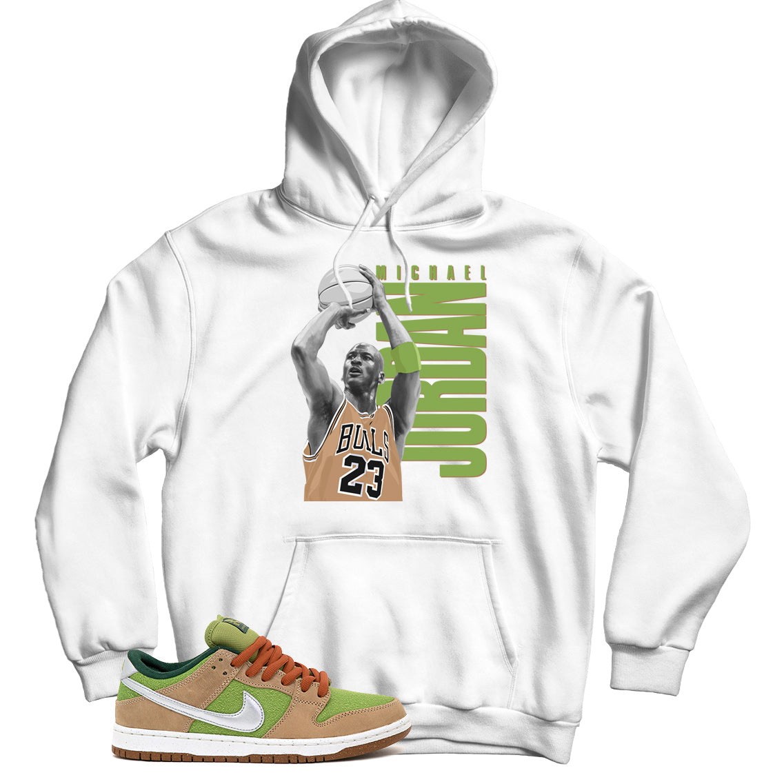 Dunk Low Escargo hoodie