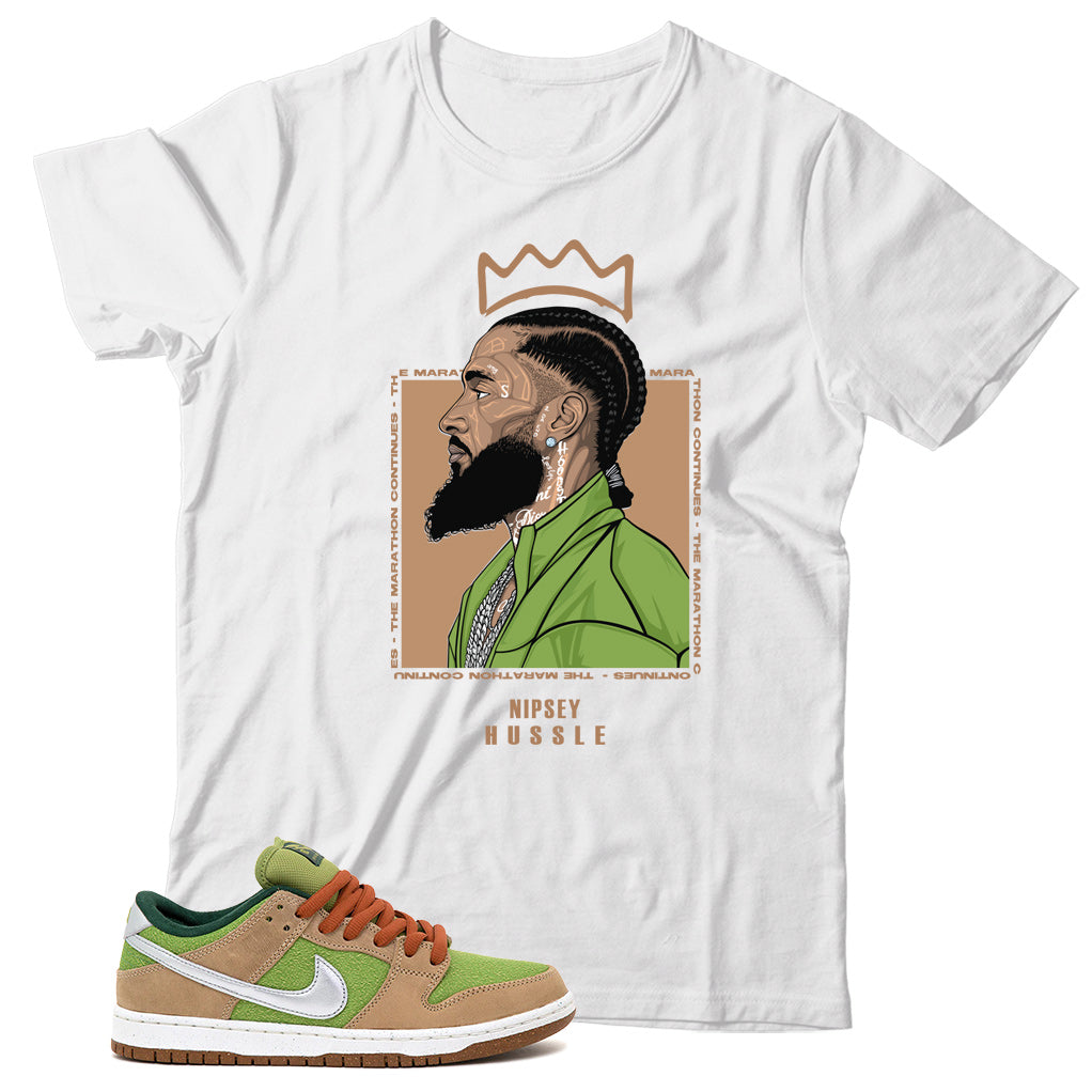 Dunk Low Escargot shirt