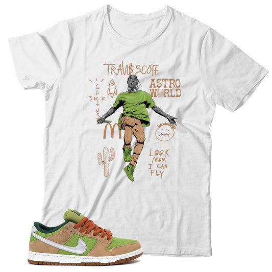 Dunk Low Escargot shirt