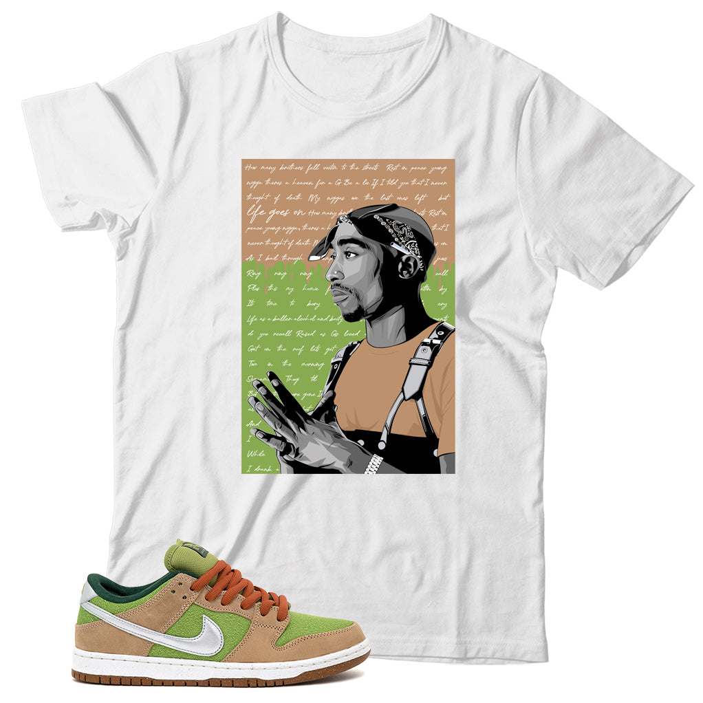 Dunk Low Escargot shirt