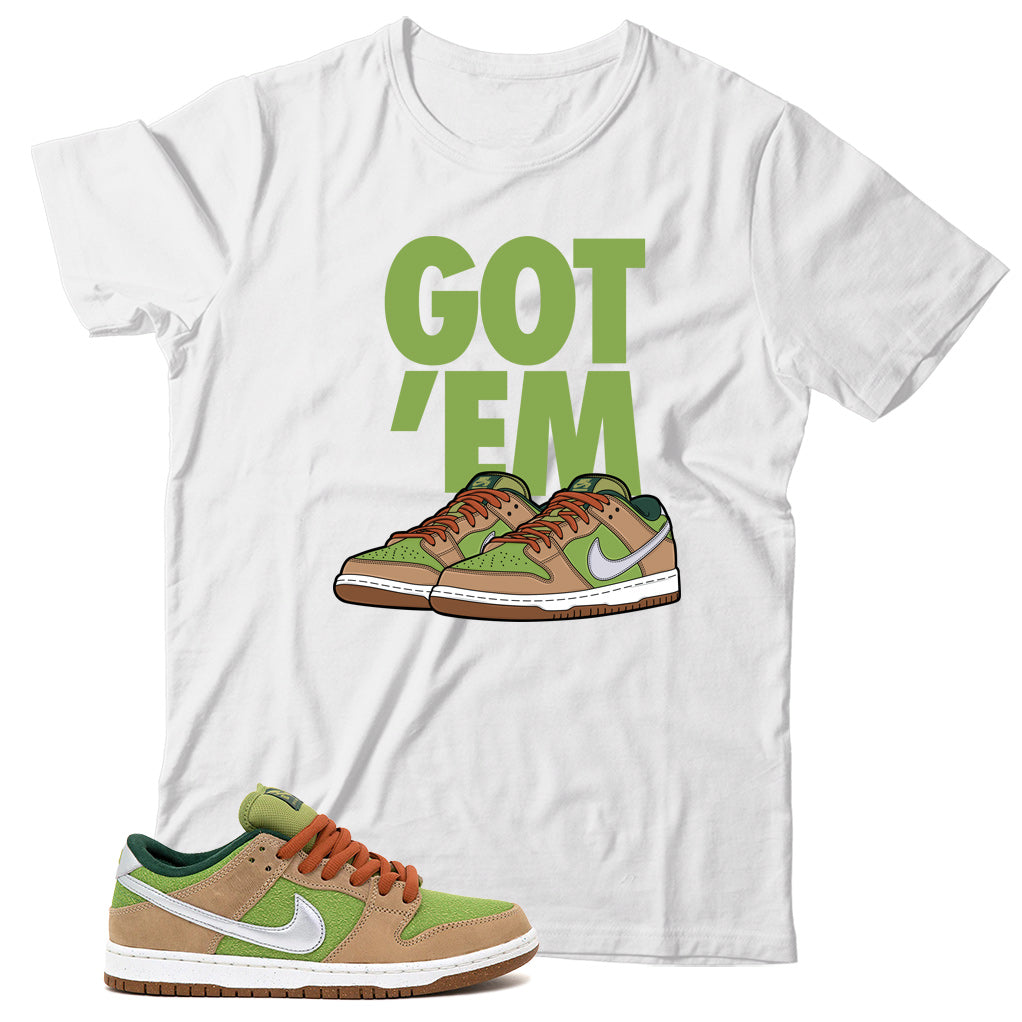 Dunk Low Escargot shirt