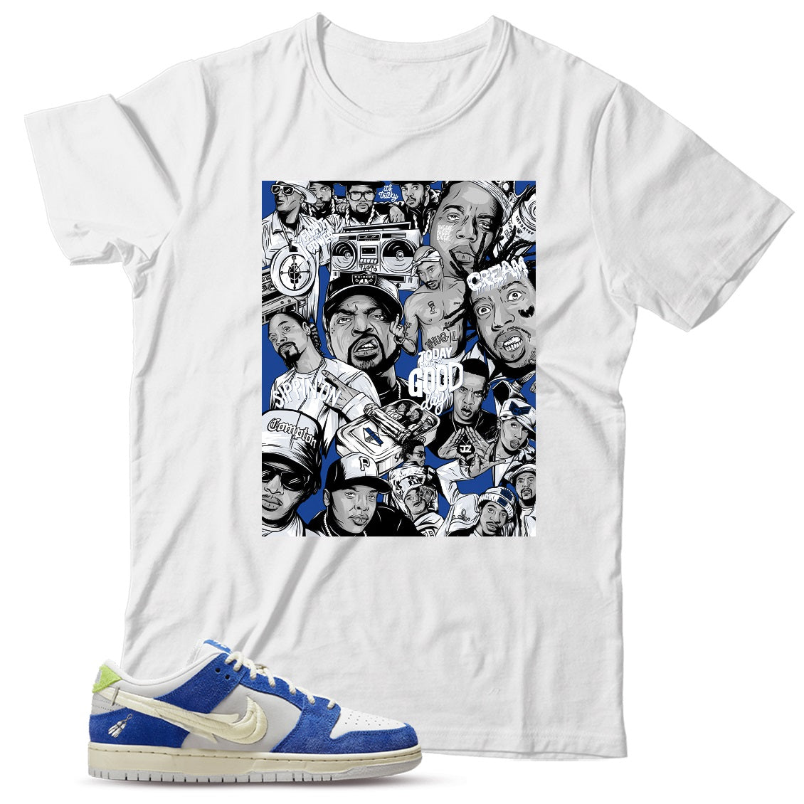 dunk low gardenia shirt