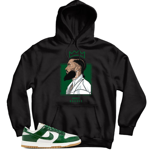 Dunk Low Green Ostrich hoodie