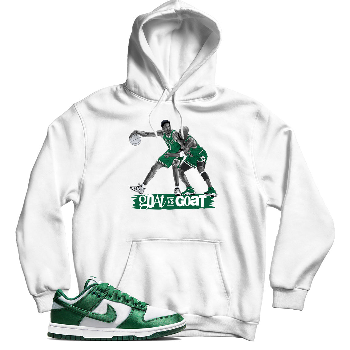 Dunk Low Michigan State Satin hoodie