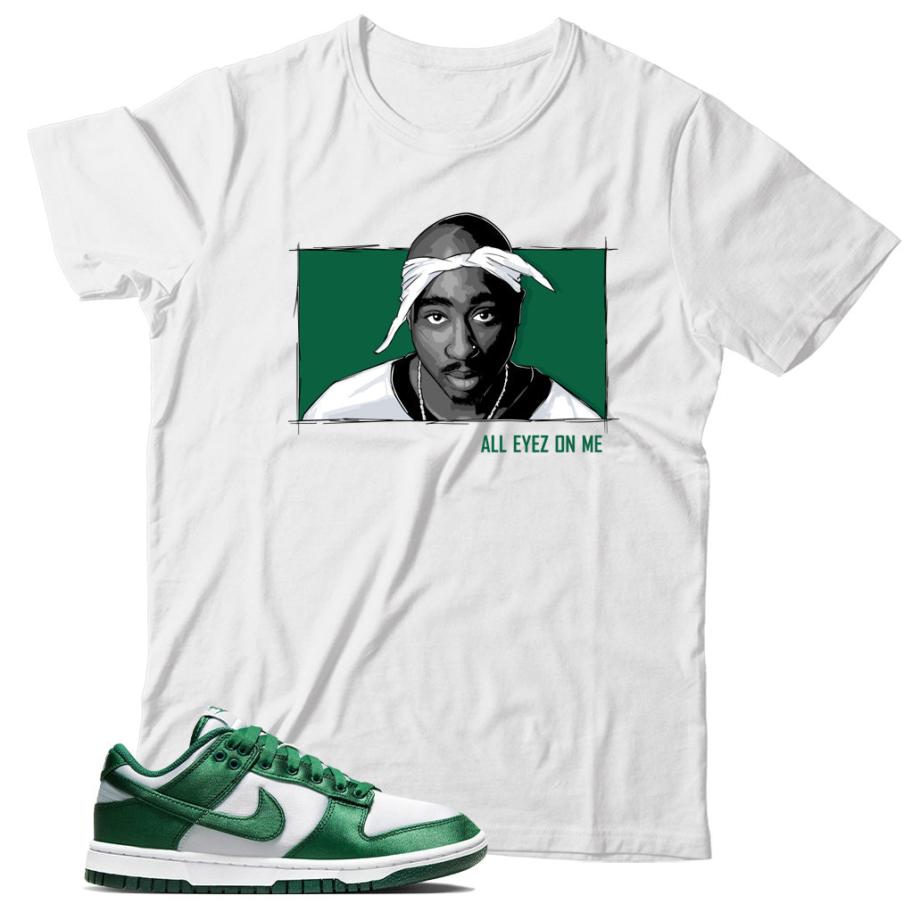 Dunk Low Green Satin shirt