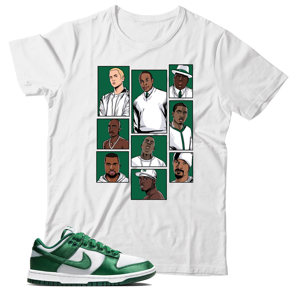 Dunk Low Michigan State Satin shirt