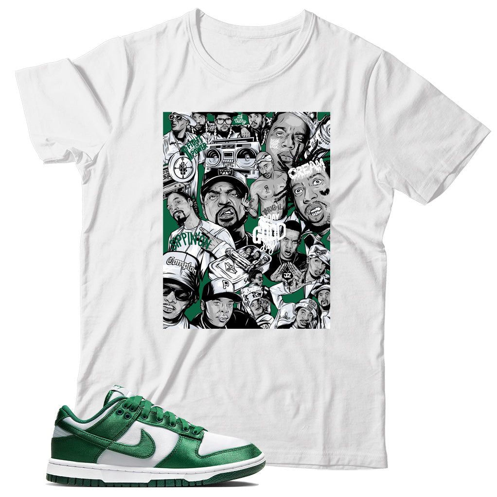 Dunk Low Michigan State Satin shirt