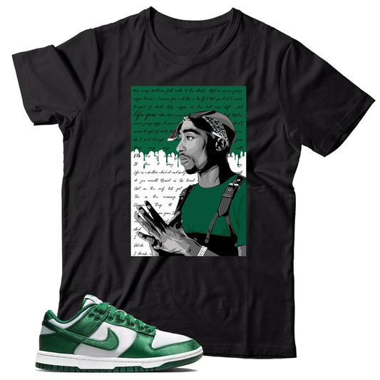 Dunk Low Michigan State Satin shirt