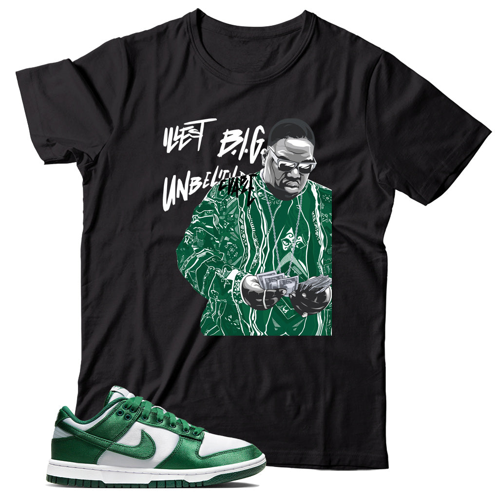 Dunk Low Michigan State Satin shirt