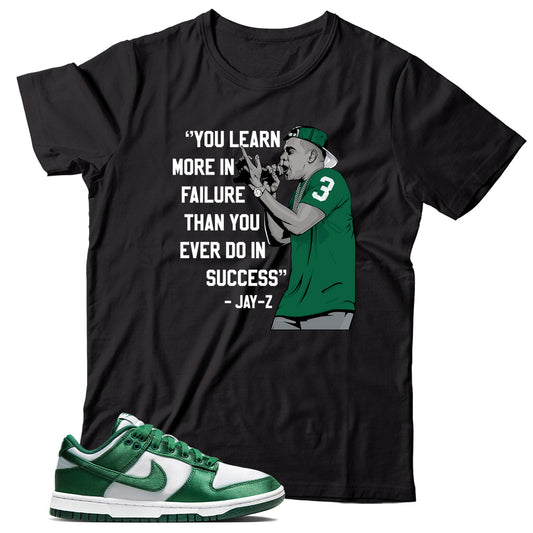 Dunk Low Michigan State Satin shirt