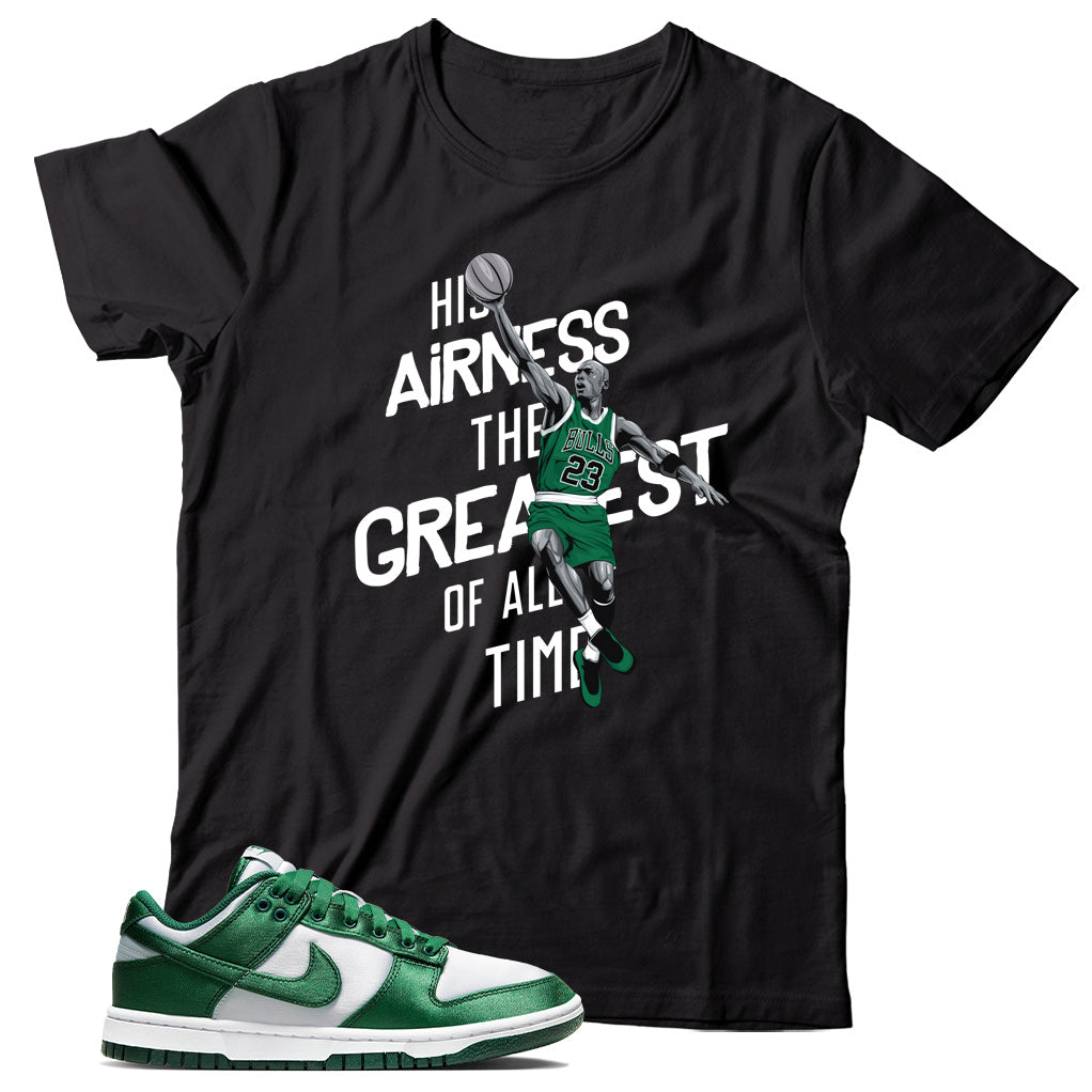 Dunk Low Green Satin shirt