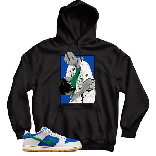 Dunk Low Hyper Royal Malachite hoodie