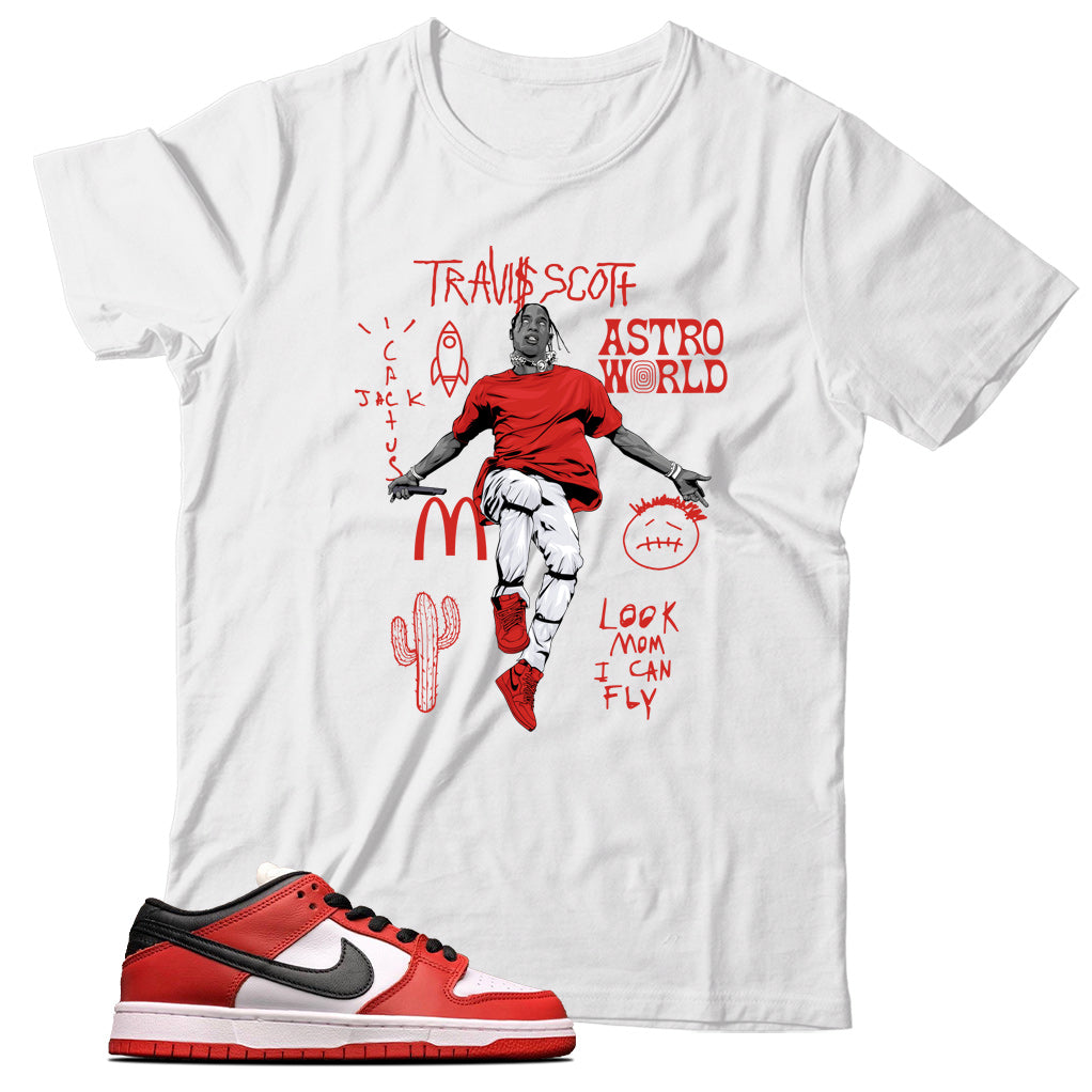 Dunk Low J-Pack Chicago shirt