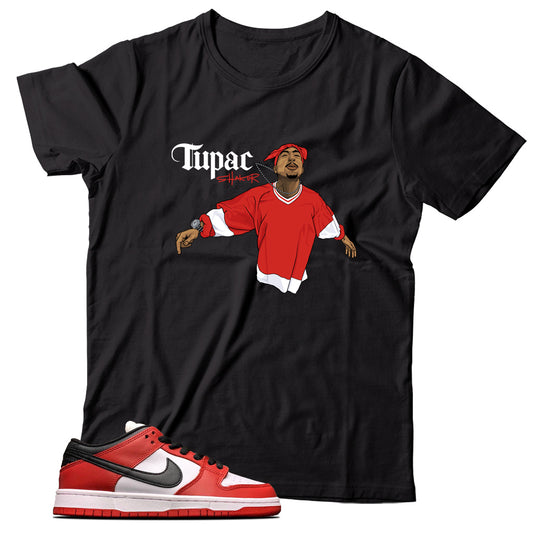 Dunk Low J-Pack Chicago shirt