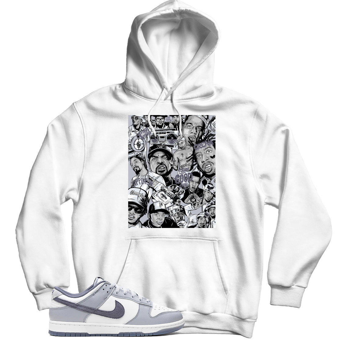 Dunk Low Light Carbon hoodie