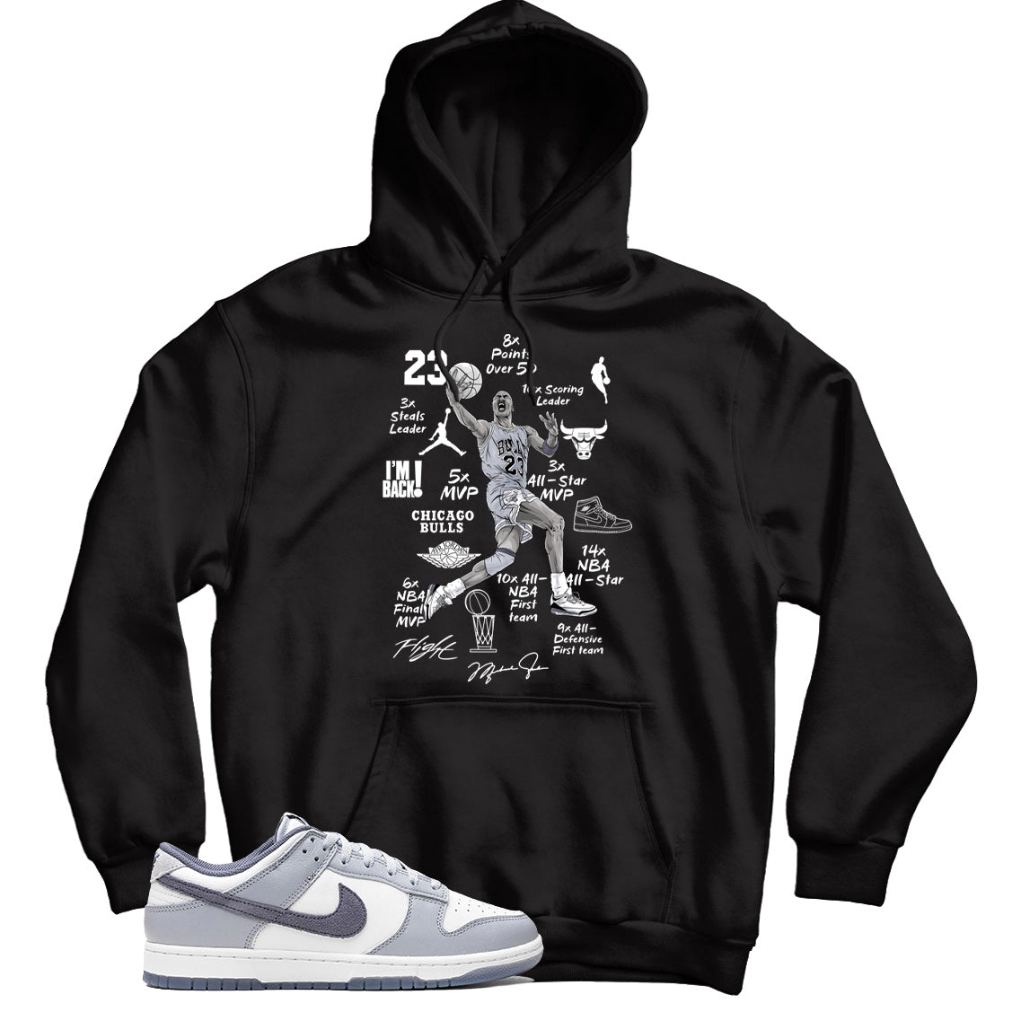 dunk low Light Carbon hoodie