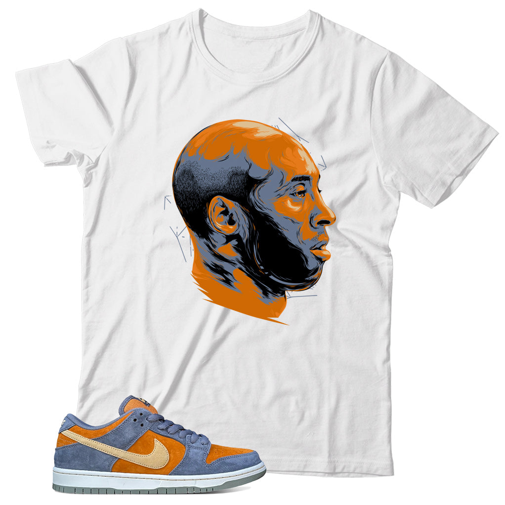 Dunk Low Light Carbon Monarch shirt