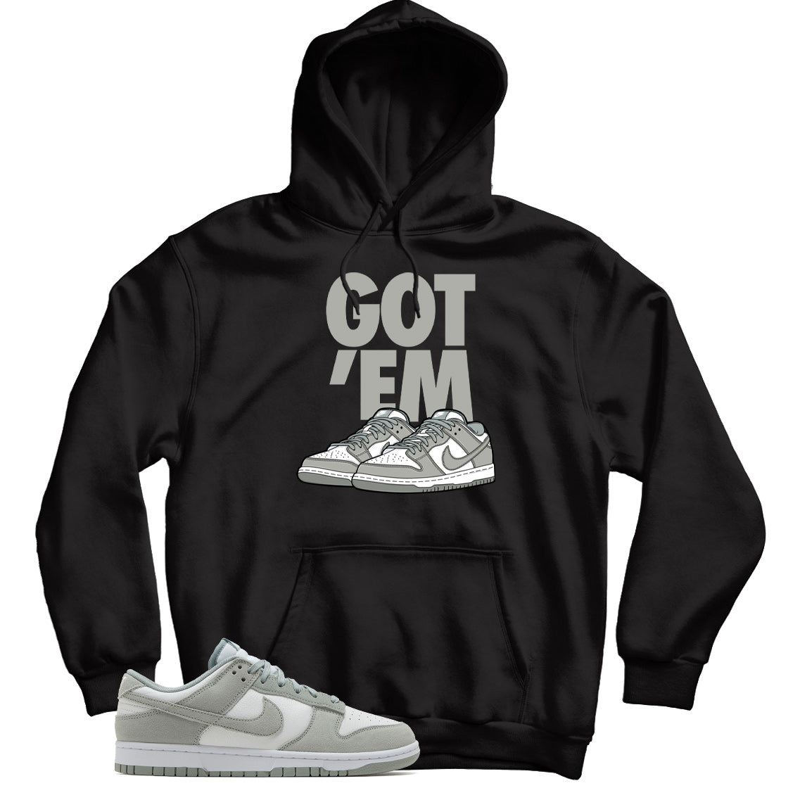 Dunk Low Light Pumice hoodie