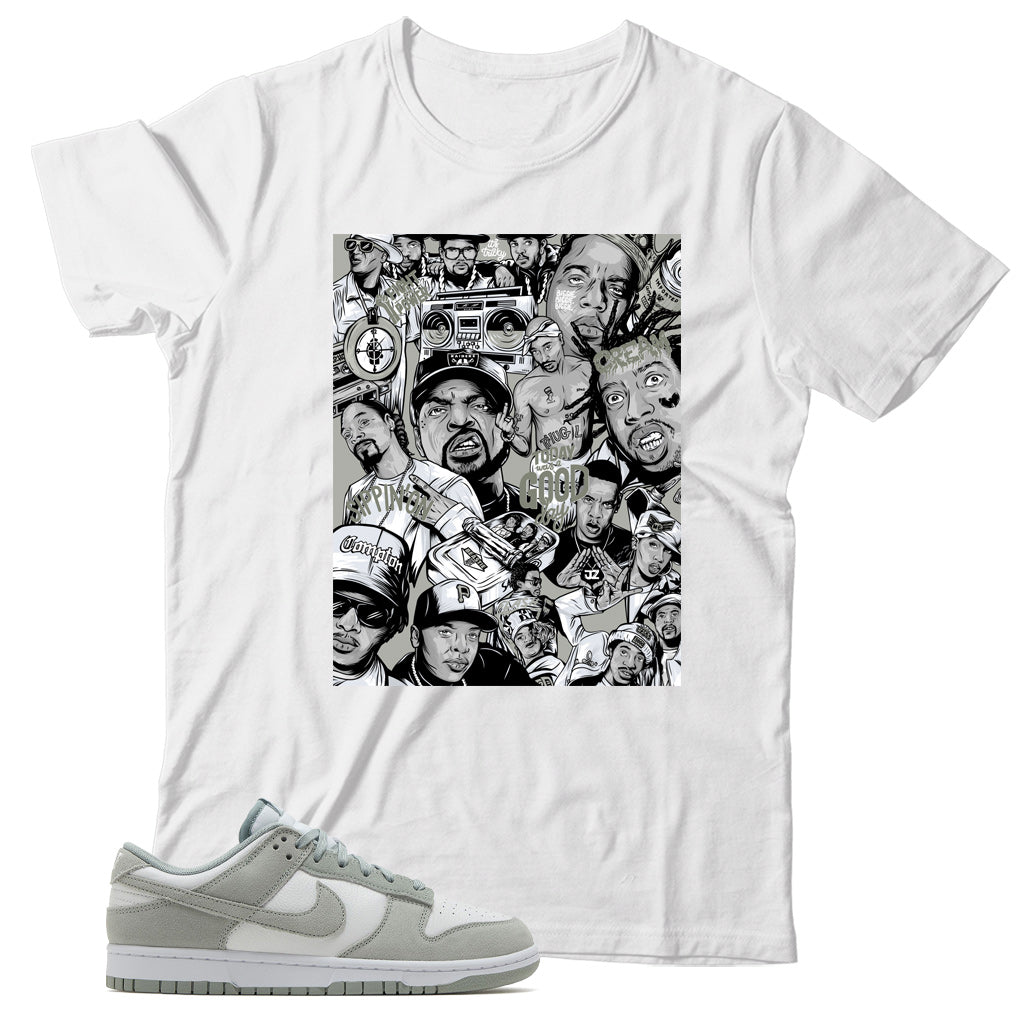 Dunk Low Light Pumice shirt