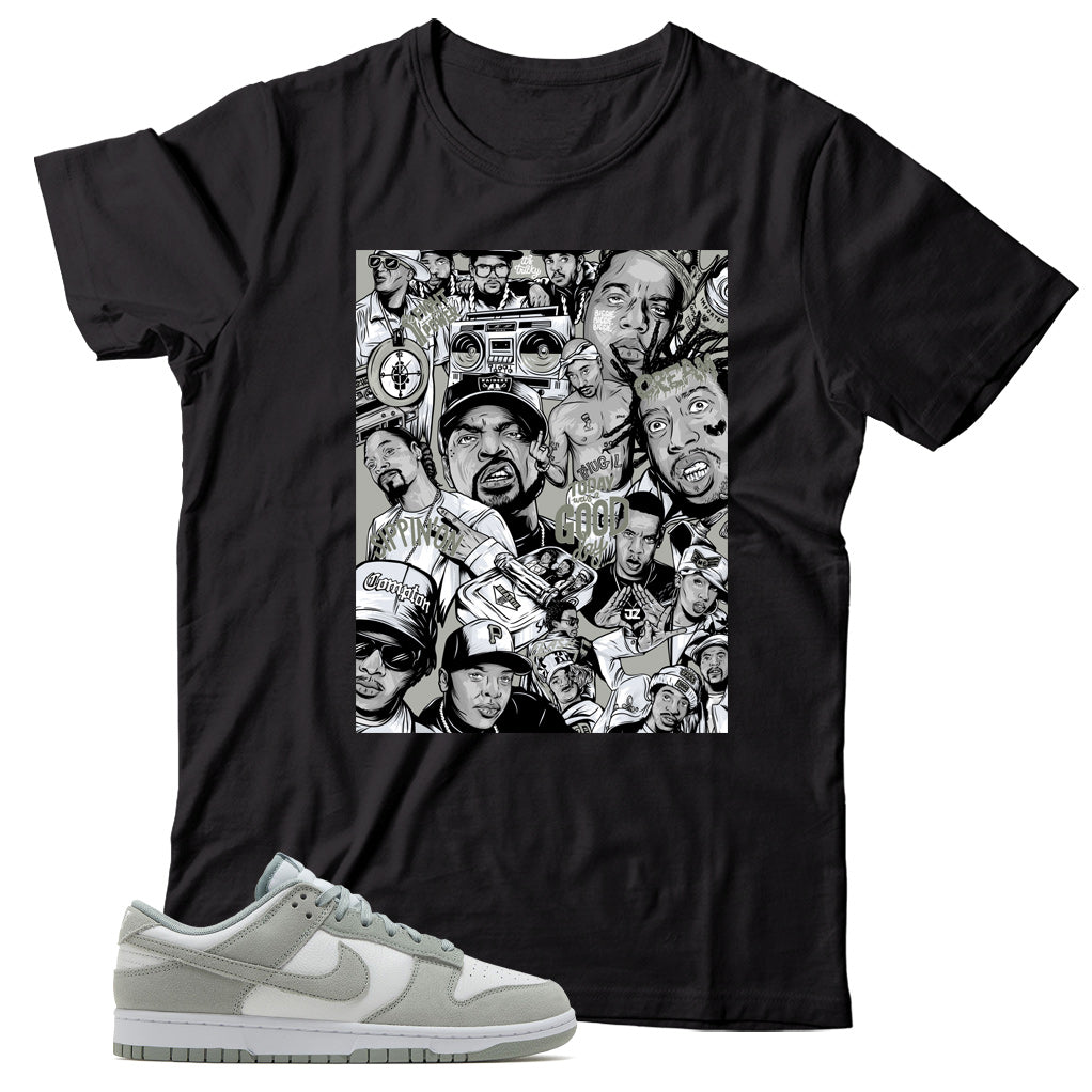 Dunk Low Light Pumice shirt