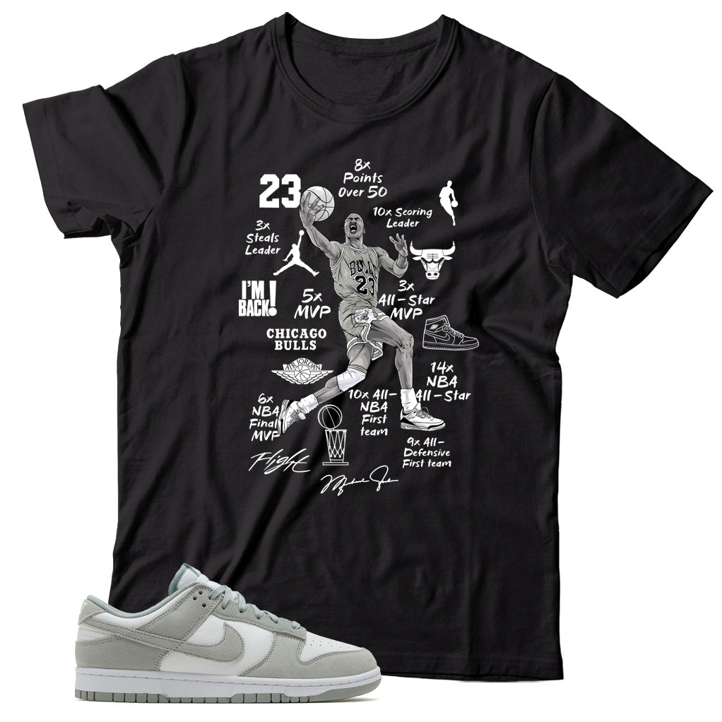 Dunk Low Light Pumice shirt