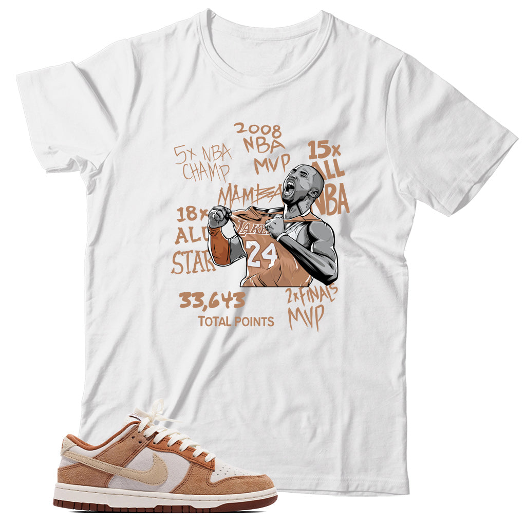 Dunk Low Medium Curry shirt