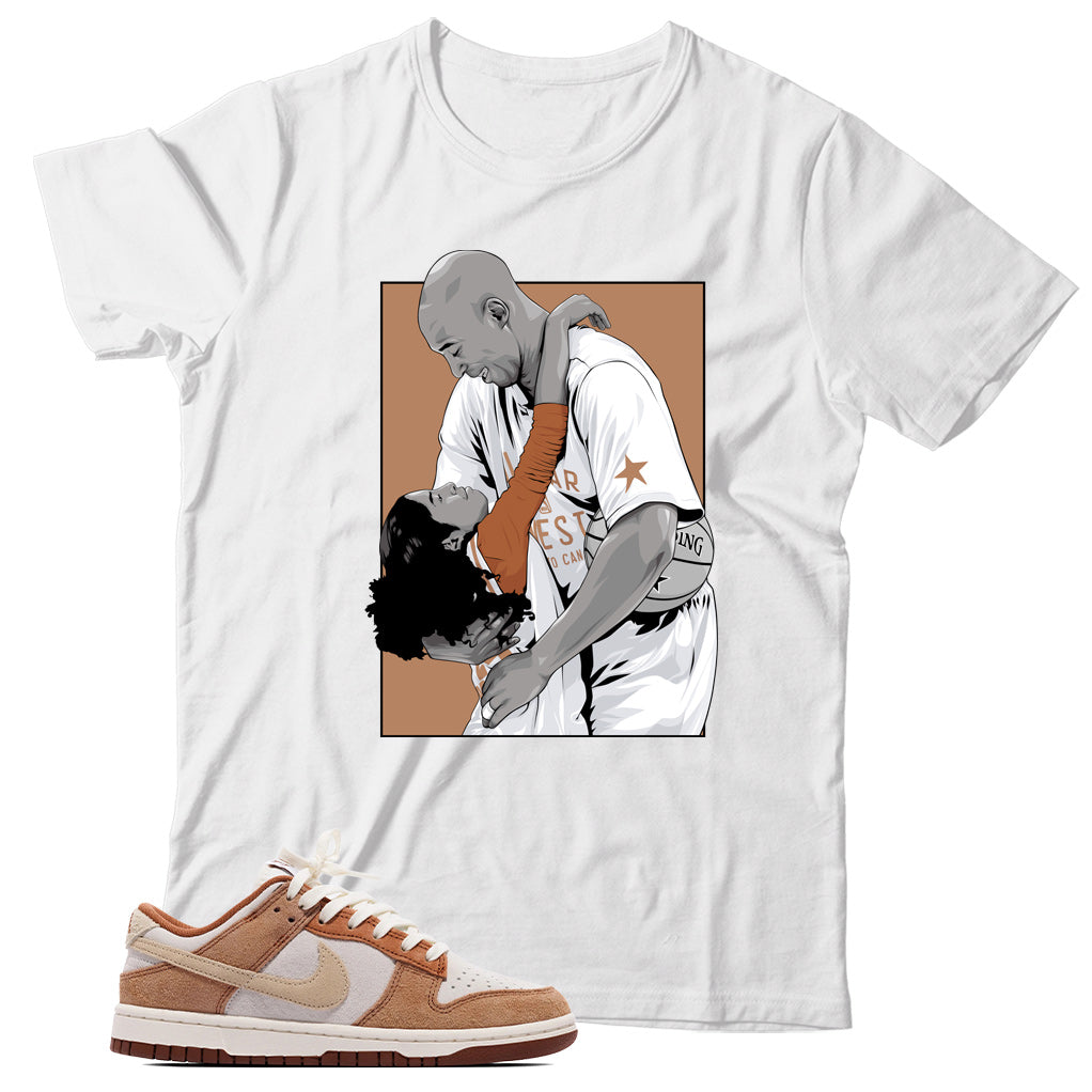 Dunk Low Medium Curry shirt