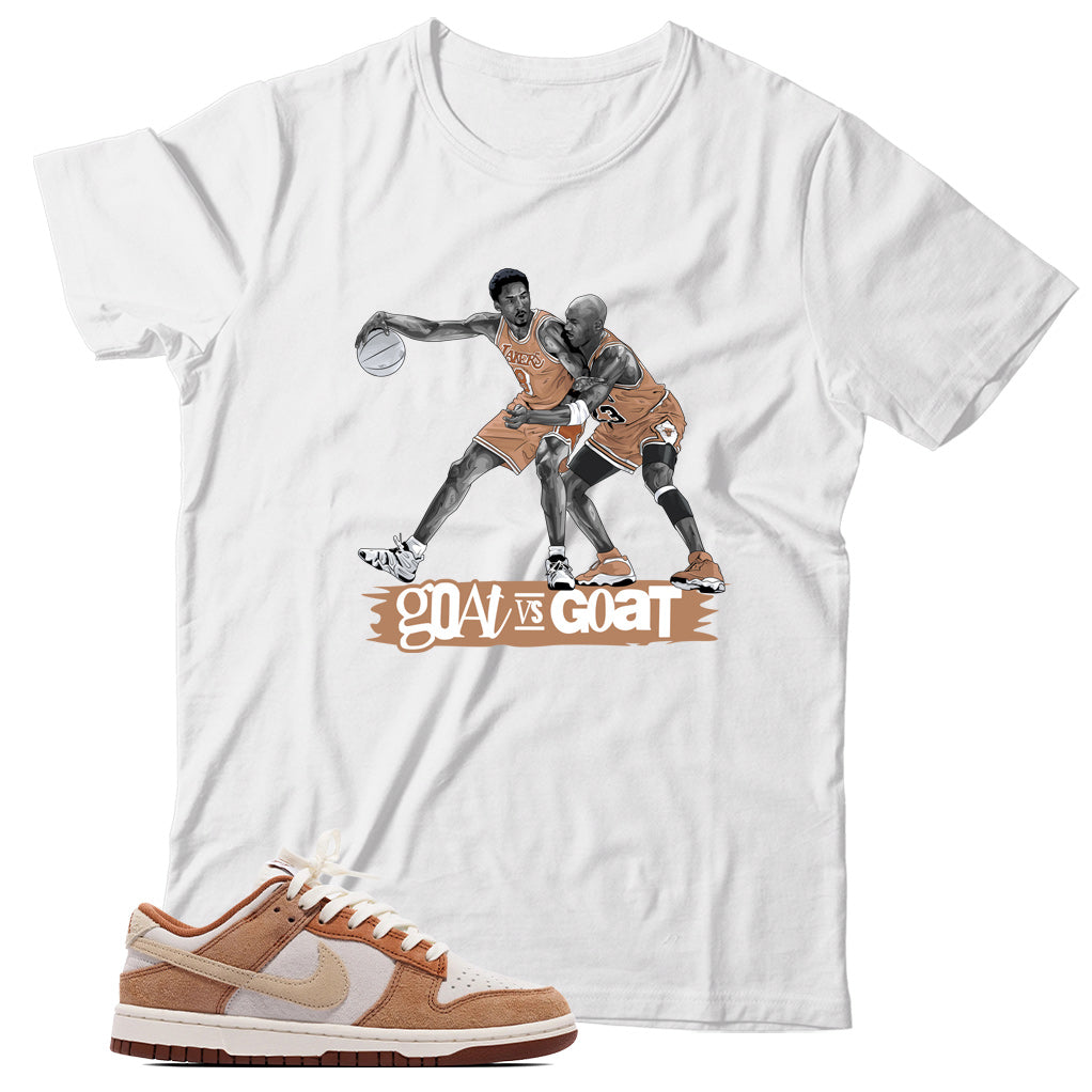 Dunk Low Medium Curry shirt