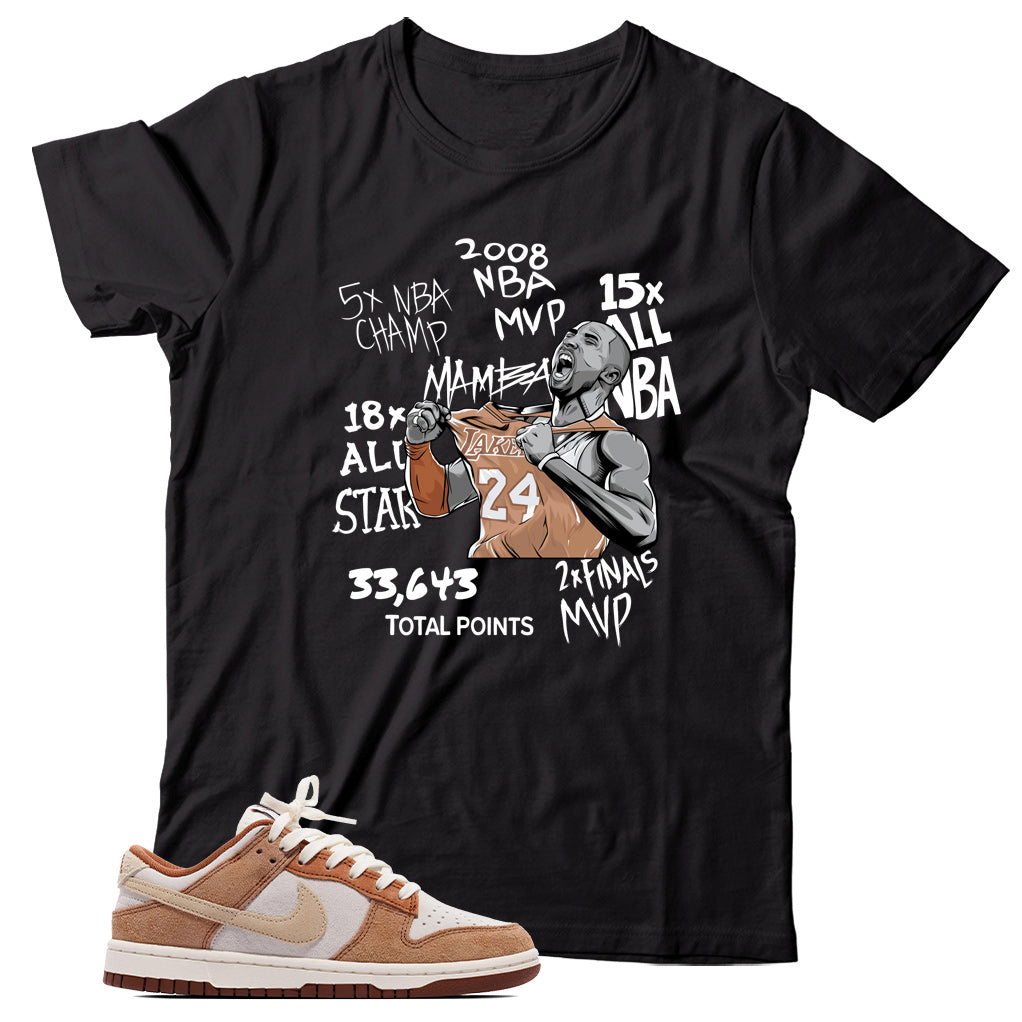 Dunk Low Medium Curry shirt