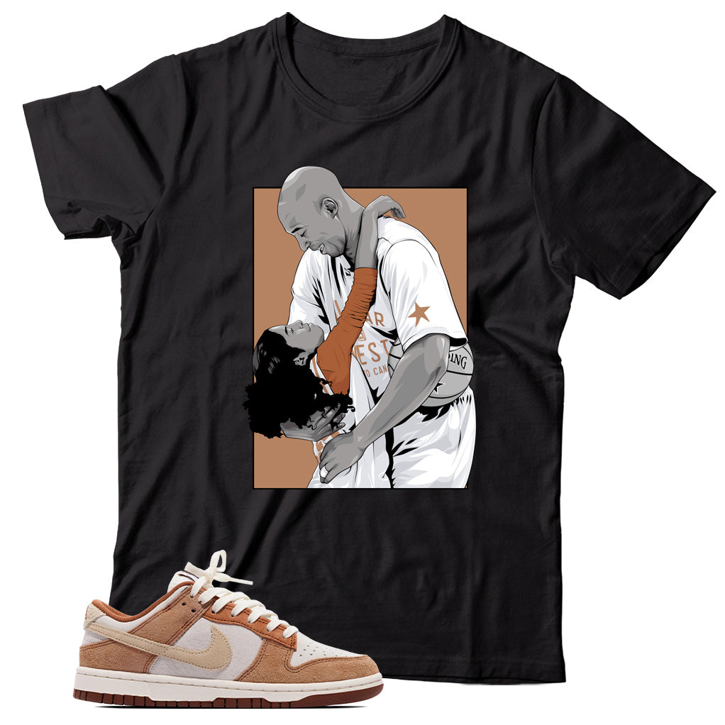 Dunk Low Medium Curry shirt