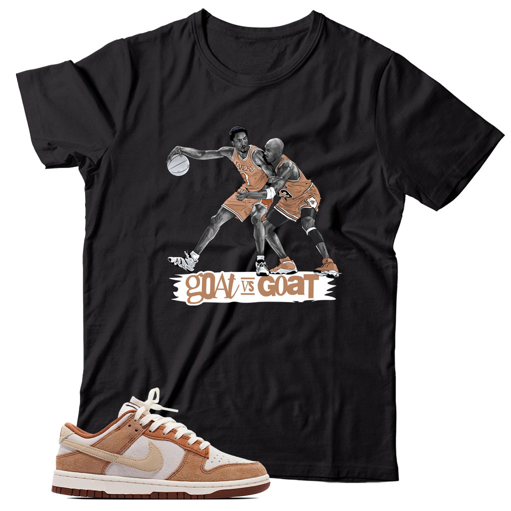 Dunk Low Medium Curry shirt